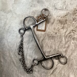Pelham Bit with Chin Chain