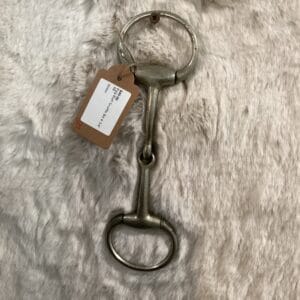 Egg Butt Snaffle Bit 4 3/4"