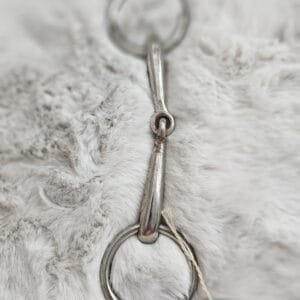 bit #5 Snaffle Sm Ring 4.5"