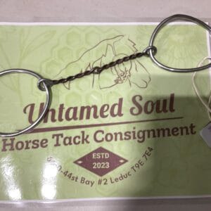 Bit Snaffle Bent Circles 5"
