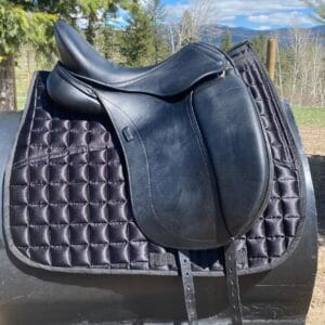 Used Schleese HK 17.5" Dressage Saddle